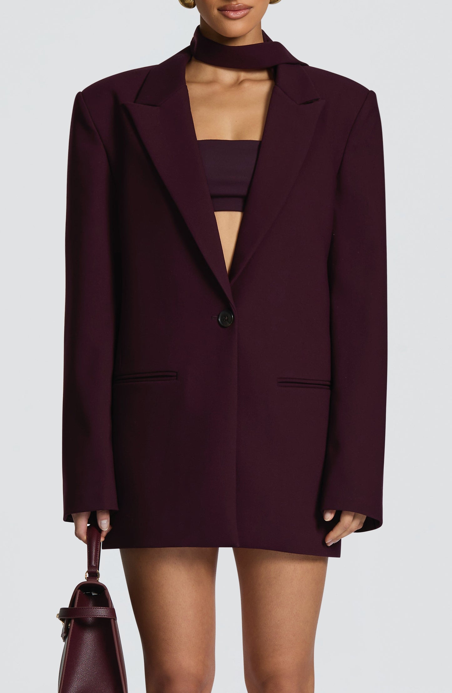 Vinnie Scarf - Plum